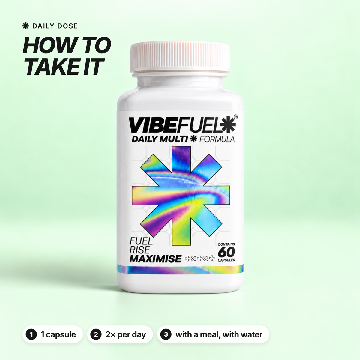 How to take VIBEFUEL Multi Formula