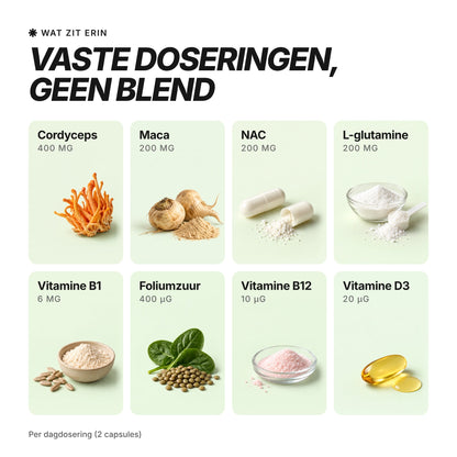 [nl] VIBEFUEL Multi Formula ingrediënten en dosering