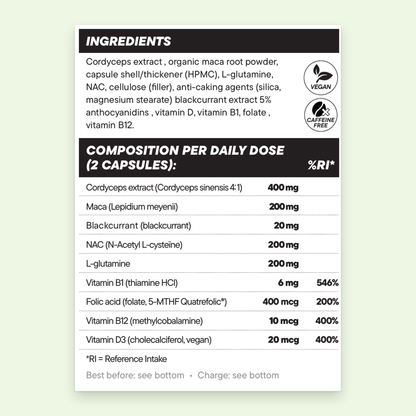 VIBEFUEL Multi Formula label