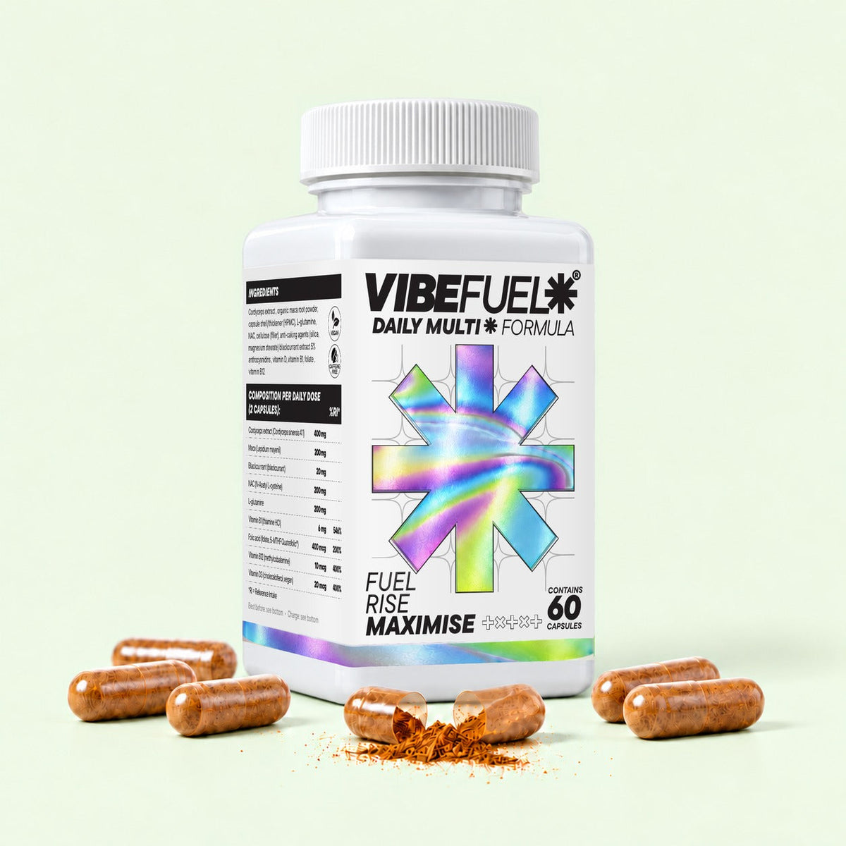 VIBEFUEL Multi Formula with capsules